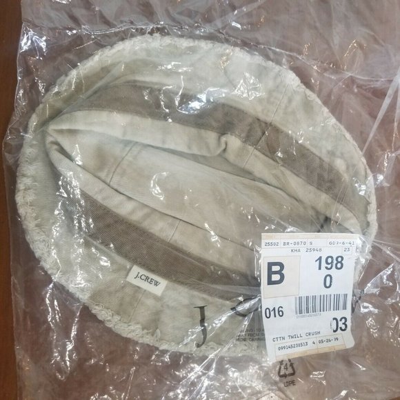 J. Crew Vintage Hat Gibson Crusher  Men's Small  NWT NOS - Picture 2 of 9